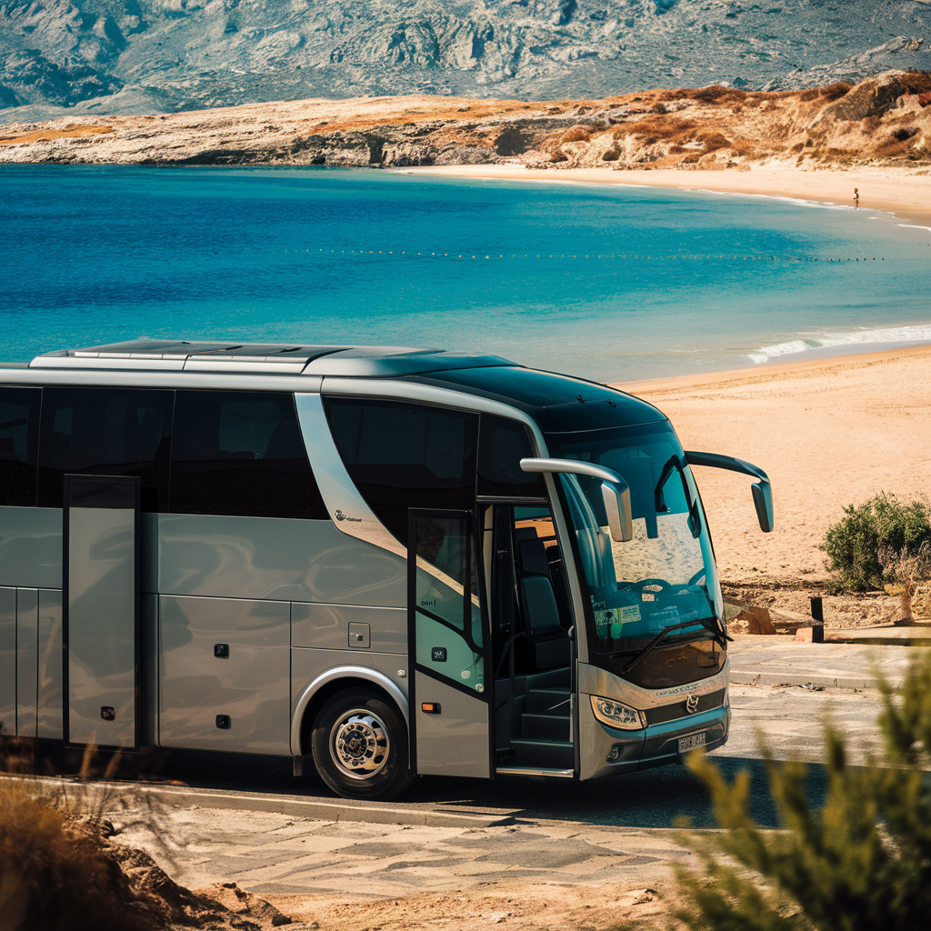 bus in crete