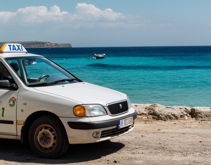 taxi in crete